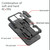 For Samsung Galaxy S23+ 5G Armor Warrior Shockproof PC + TPU Phone Case(Grey)