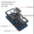 For Samsung Galaxy S23+ 5G Armor Warrior Shockproof PC + TPU Phone Case(Blue)