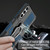 For Samsung Galaxy S23+ 5G Armor Warrior Shockproof PC + TPU Phone Case(Blue)