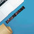 For Fitbit Versa 3 / Sense Universal Resin Watch Band(Black Pink Flower)
