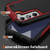 For Samsung Galaxy S21 5G PC + TPU Shockproof Protective Phone Case(Red+Black)