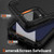 For Samsung Galaxy A12 Nacho PC + TPU Shockproof Protective Phone Case(Black+Black)
