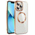 For iPhone 12 Pro Electroplating MagSafe TPU Phone Case with Lens Film(Gold)