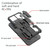 For Samsung Galaxy S23 5G Armor Warrior Shockproof PC + TPU Phone Case(Grey)