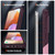 For Samsung Galaxy A32 4G PC + TPU Shockproof Protective Phone Case(Pink+Dark Red)