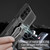 For Samsung Galaxy S23 Ultra 5G Armor Warrior Shockproof PC + TPU Phone Case(Black)