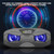 M5 Portable 6D Surround Sound Digital Display Bluetooth Speaker(Black)