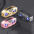 M5 Portable 6D Surround Sound Digital Display Bluetooth Speaker(Pink)