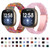 For Fitbit Versa 4 / Sense 2 Universal Resin Watch Band(Nougat)