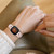 For Fitbit Versa 3 / Sense Universal Resin Watch Band(Nougat)