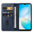 For Infinix Hot 12i Magnetic Closure Leather Phone Case(Blue)