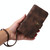 For iPhone 13 Pro Max Multifunctional Card Slot Zipper Wallet Flip Leather Phone Case(Brown)