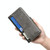 For vivo T2x 5G/Y73t/iQOO Z6x Contrast Color Side Buckle Leather Phone Case(Black+Grey)
