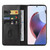 For Motorola Edge 30 Ultra Magnetic Closure Leather Phone Case(Black)
