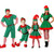 Christmas Green Elf Cosplay Costume Chris Santa Claus Costume Set, Size: 180cm(Male)
