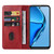 For Infinix Hot 20S Magnetic Closure Leather Phone Case(Red)