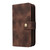 For iPhone 14 Plus Multifunctional Card Slot Zipper Wallet Flip Leather Phone Case(Brown) For iPhone 14 Plus Multifunctional Card Slot Zipper Wallet Flip Leather Phone Case(Brown)