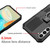For Samsung Galaxy S23 5G Armor Warrior Shockproof PC + TPU Phone Case(Black)