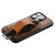 For iPhone 14 Pro Suteni H13 Card Wallet Wrist Strap Holder PU Phone Case(Brown)