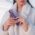 For iPhone 14 Plus Electroplating MagSafe TPU Phone Case with Lens Film(Deep Purple)