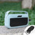 For Bose SoundLink Flex Bluetooth Speaker Silicone Protective Case Cover With Shoulder Strap(Black)