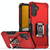 For Samsung Galaxy A14 5G Non-slip Shockproof Armor Phone Case(Red)
