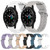 For Samsung  Galaxy Watch4 Classic 42mm Armor Pure Color Silicone Watch Band(Purple)