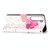 For Samsung Galaxy S23 5G 3D Painting Horizontal Flip Leather Phone Case(Flower)