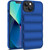 For iPhone 14 Pro Max Eiderdown Airbag Shockproof Phone Case(Blue)