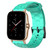 For Amazfit GTS 2 20mm Football Pattern Solid Color Silicone Watch Band(Teal)