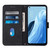 For OPPO Reno7 A JP Edition Crossbody 3D Embossed Flip Leather Phone Case(Black)