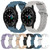 For Samsung  Galaxy Watch4 Classic 46mm Armor Pure Color Silicone Watch Band(Grey)