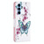 For Samsung Galaxy A54 5G Colored Drawing Pattern Leather Phone Case(Flowers Butterfly)