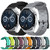 For Huawei Watch GT3 46mm 22mm Football Pattern Solid Color Silicone Watch Band(White)