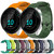 For Garmin Forerunner 55 20mm Football Pattern Solid Color Silicone Watch Band(Grey)