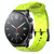 For Xiaomi MI Watch S1 22mm Football Pattern Solid Color Silicone Watch Band(Lime Green)