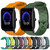 For Amazfit Pop 20mm Football Pattern Solid Color Silicone Watch Band(Wine Red)