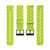 For Amazfit GTR 2e 22mm Football Pattern Solid Color Silicone Watch Band(Black)