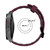 For Amazfit GTR 2e 22mm Football Pattern Solid Color Silicone Watch Band(Black)