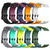 For Amazfit GTR 2e 22mm Football Pattern Solid Color Silicone Watch Band(Teal)