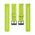 For Amazfit GTR 2e 22mm Football Pattern Solid Color Silicone Watch Band(Teal)