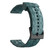 For Amazfit GTS 4 20mm Football Pattern Solid Color Silicone Watch Band(Rock Cyan)