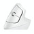Logitech Lift Vertical 1000DPI 2.4GHz Ergonomic Wireless Bluetooth Dual Mode Mouse (White)
