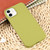 For iPhone 12 Weave Texture Silicone Phone Case(Green)