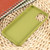 For iPhone 12 Weave Texture Silicone Phone Case(Green)