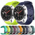 For Amazfit GTR 4 22mm Football Pattern Solid Color Silicone Watch Band(Grey)