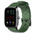 For Amazfit GTS 2 Mini 20mm Football Pattern Solid Color Silicone Watch Band(Army Green)