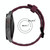 For Garmin Forerunner Sq2 20mm Football Pattern Solid Color Silicone Watch Band(White)