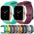 For Amazfit GTS 2E 20mm Football Pattern Solid Color Silicone Watch Band(Navy Blue)