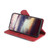 For Samsung Galaxy A14 5G Skin Feel Magnetic Buckle Leather Phone Case(Red)